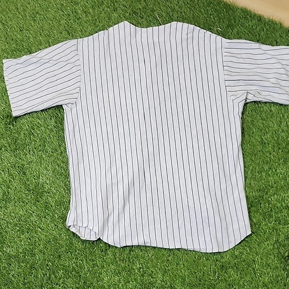 Majestic Texas Rangers Pinstripe Jersey 1993 Vintage - Picture 6 of 6